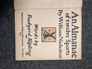 Los 3261 - Nicholson, William - An Almanac of Twelve Sports - 9 - thumb