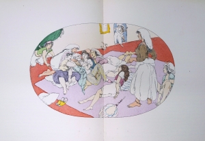Los 3266 - Heine, Heinrich und Pascin, Jules - Illustr. - Aus den Memoiren des Herrn Schnabelewopsky - 5 - thumb