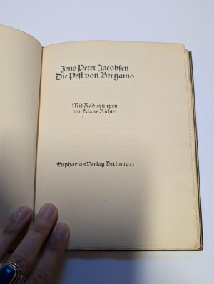 Los 3293 - Jacobsen, Jens Peter und Richter, Klaus - Illustr. - Die Pest von Bergamo - 8 - thumb