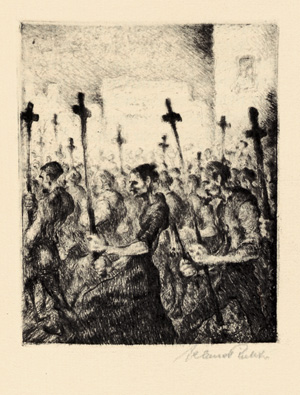 Lot 3293, Auction  128, Jacobsen, Jens Peter und Richter, Klaus - Illustr., Die Pest von Bergamo