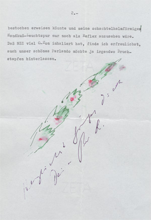 Lot 3305, Auction  128, Rühmkorf, Peter, Fünf eigenhändige Briefe (jeweils mit Umschlag)