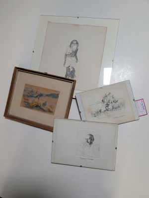Los 3317 - Cervantes Saavedra, Miguel de und Schlotter, Eberhard - Illustr. - Don Quijote + 7 Beigaben - 7 - thumb