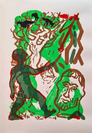 Los 3337 - Theodorakis, Mikis und Penck, A. R. - Das Meer, der lioebe Gott und das Muli - 1 - thumb