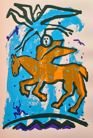 Los 3337 - Theodorakis, Mikis und Penck, A. R. - Das Meer, der lioebe Gott und das Muli - 3 - thumb