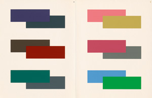 Lot 3366a, Auction  128, Albers, Josef, Interaction of Color