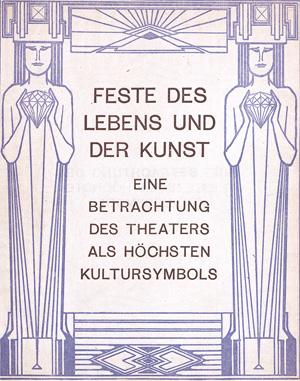 Lot 3369, Auction  128, Behrens, Peter, Feste des Lebens und der Kunst
