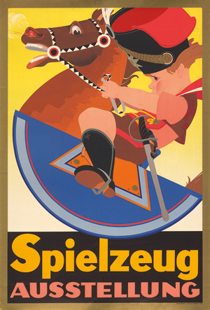 Lot 3382, Auction  128, Spielzeug Ausstellung, Plakat im Offset-Druck