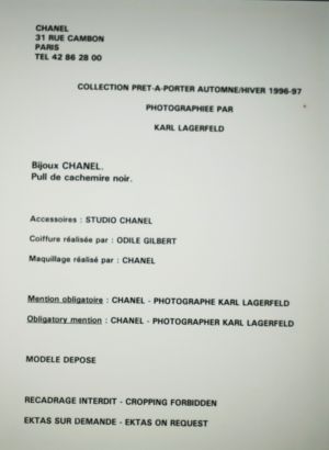 Los 3385 - Lagerfeld, Karl - Konvolut von 14 Portfolois mit Modefotografien für Chanel - 3 - thumb
