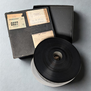 Lot 3392, Auction  128, Schamoni, Peter und Ernst, Max, Max Ernst: Mein Vagabundieren Originale Kinofilmrolle des Farbfilms