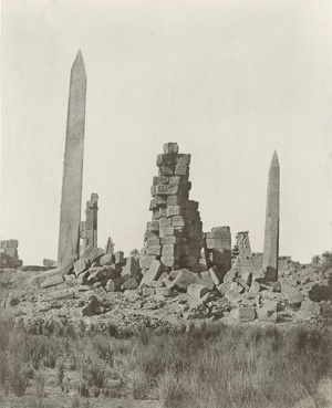 Lot 4032, Auction  128, Du Camp, Maxime, Karnak: South Propylon and Obelisks