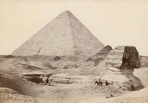 Lot 4036, Auction  128, Frith, Francis, Views of the Sphynx and the Great Pyramid Geezeh