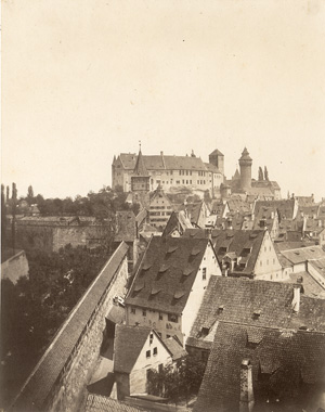 Lot 4089, Auction  128, Schmidt, Georg, Burg von Nürnberg; Sebalder Pfarrhof mit Chörlein, Nürnberg