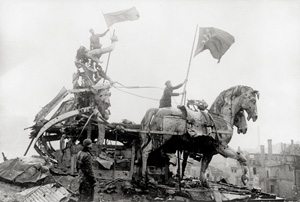 Lot 4123, Auction  128, Chaldej, Jewgeni, Atop the Brandenburg Gate, Berlin, April 1945