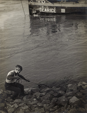 Lot 4151, Auction  128, Foltyn, Ladislav, Worker pulling cargo barge