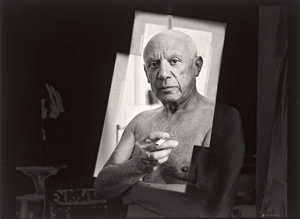 Lot 4257, Auction  128, Villers, André, Pablo Picasso in his studio in Cannes