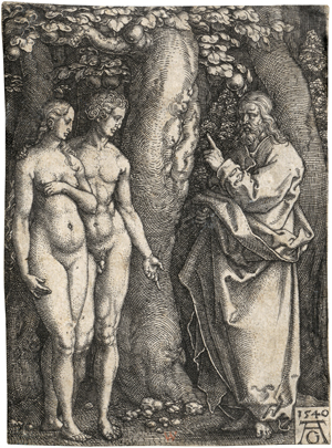 Los 5000 - Aldegrever, Heinrich - Gott warnt Adam und Eva - 0 - thumb