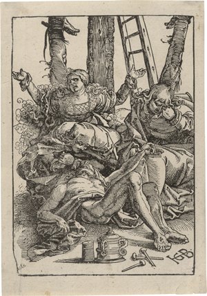 Lot 5012, Auction  128, Baldung, Hans, Die Beweinung Christi