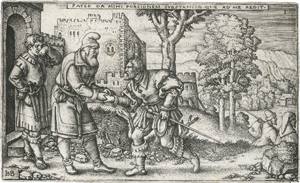 Lot 5021, Auction  128, Beham, Sebald, Die Geschichte des verlorenen Sohnes