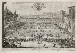 Lot 5043, Auction  128, Callot, Jacques, Le Parterre de Nancy ou Jardin de Nancy