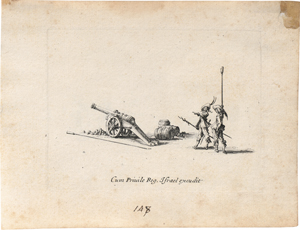 Lot 5044, Auction  128, Callot, Jacques, Les exercices Militaires