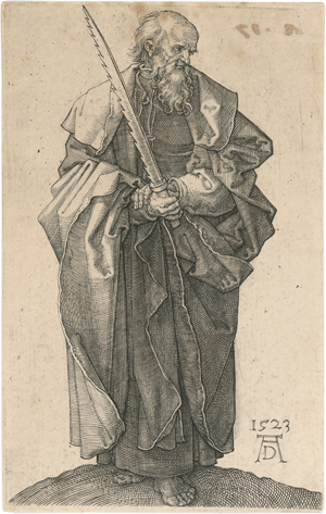 Lot 5068, Auction  128, Dürer, Albrecht, Der Apostel Simon