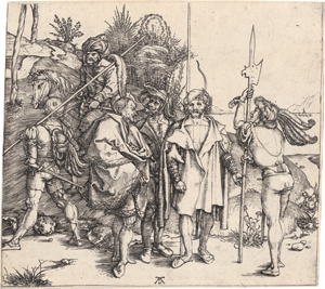 Lot 5074, Auction  128, Dürer, Albrecht, Die sechs Kriegsleute