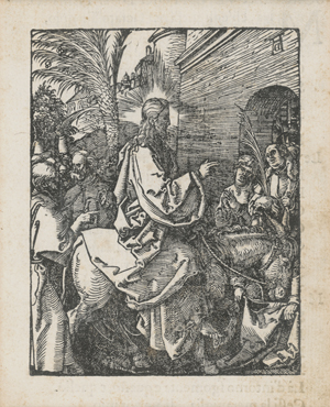Lot 5081, Auction  128, Dürer, Albrecht, Einzug Christi in Jerusalem