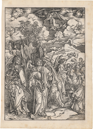 Lot 5087, Auction  128, Dürer, Albrecht, Vier Engel, die Winde aufhaltend