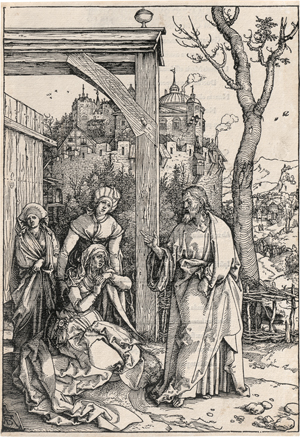 Lot 5097, Auction  128, Dürer, Albrecht, Christi Abschied von seiner Mutter