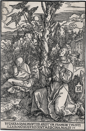 Lot 5099, Auction  128, Dürer, Albrecht, Der hl. Franziskus, die Wundmale empfangend