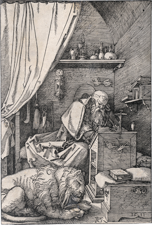 Lot 5100, Auction  128, Dürer, Albrecht, Hieronymus in der Zelle