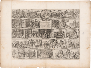 Lot 5104, Auction  128, Dupérac, Étienne, Die verkehrte Welt