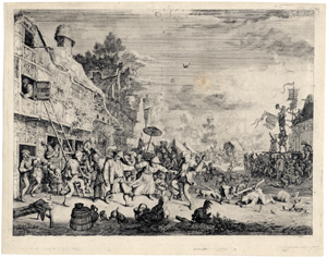 Lot 5107, Auction  128, Dusart, Cornelis, Das große Dorffest