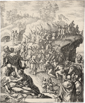Lot 5111, Auction  128, Fontana, Giovanni Battista, Die Kreuztragung