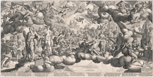 Lot 5125, Auction  128, Goltzius, Hendrick, Die Hochzeit von Amor und Psyche