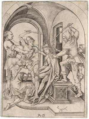 Lot 5155, Auction  128, Monogrammist AG, Die Dornenkrönung