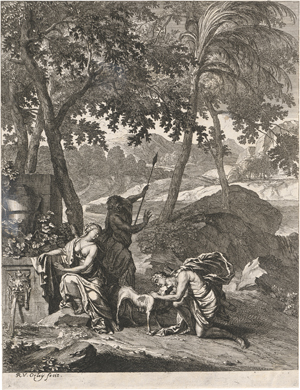 Lot 5156, Auction  128, Orley, Richard van, Il pastor fido - Der getreue Hirte