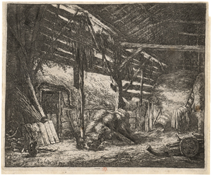 Lot 5159, Auction  128, Ostade, Adriaen van, Die Scheune