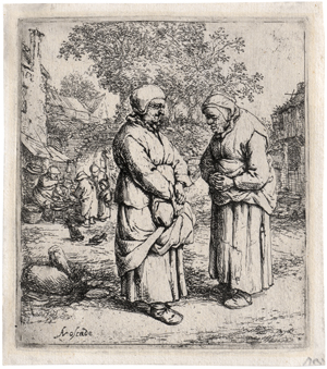 Lot 5162, Auction  128, Ostade, Adriaen van, Die Gevatterinnen
