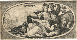 Lot 5166, Auction  128, Passe d. Ä., Crispijn de, Die vier Erdteile