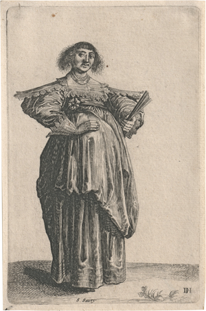 Los 5205 - Savery, Salomon - Vier stehende Frauen in barocker Kleidung - 3 - thumb