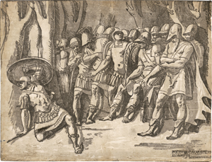 Lot 5216, Auction  128, Vicentino, Niccolò, Der Tod des Ajax