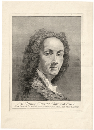 Lot 5234, Auction  128, Cattini, Giovanni, Brustbildnis des Giovanni Battista Piazzetta