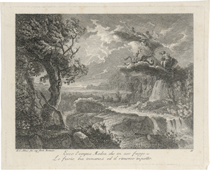 Los 5236 - Dies, Albert Christoph - Die beiden Landschaften mit Armida und Medea in den Lüften - 1 - thumb