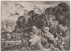 Lot 5237, Auction  128, Dietrich, Christian Wilhelm Ernst, Venus mit den Liebesgöttern in einer Landschaft