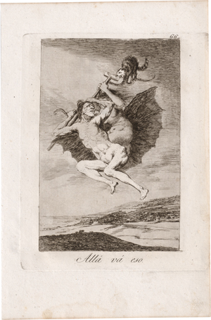 Lot 5244, Auction  128, Goya, Francisco de, Allá vá eso
