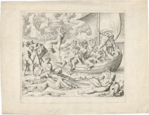Lot 5250, Auction  128, Koch, Joseph Anton, Charons Barke mit Seelen, die den Styx überqueren