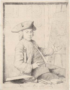 Lot 5258, Auction  128, Noorde, Cornelis van, Selbstbildnis