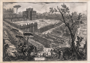 Lot 5274, Auction  128, Piranesi, Giovanni Battista, Villa Panfili fuori di Porta S. Pancrazio