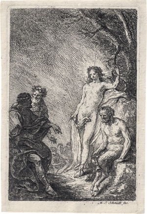 Lot 5286, Auction  128, Schmidt, Martin Johann, Das Urteil des Midas